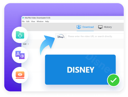 MovPilot Disney Plus Video Downloader