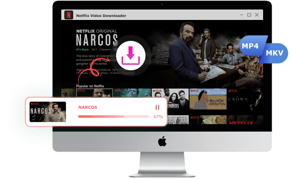 Netflixの動画をMP4/MKVにダウンロード