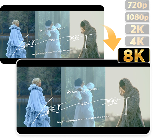  Save YouTube Videos in Up to 8K
                        Original Quality