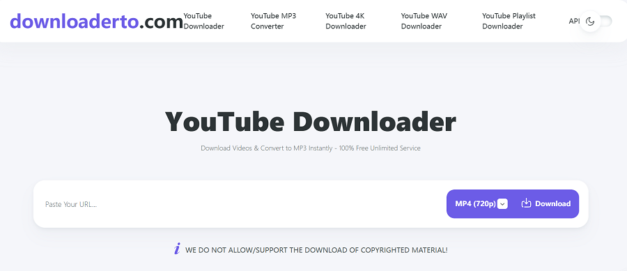 downloaderto YouTube動画をMacにダウンロード