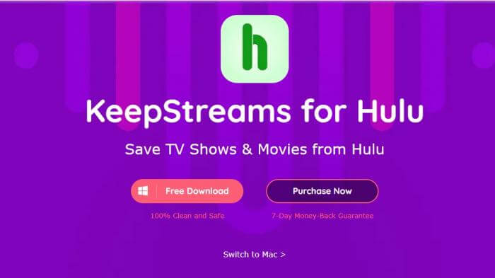 KeepStream Huluダウンローダー