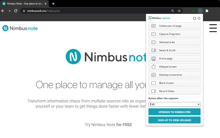 Nimbus Screen CaptureでNetflix動画を録画